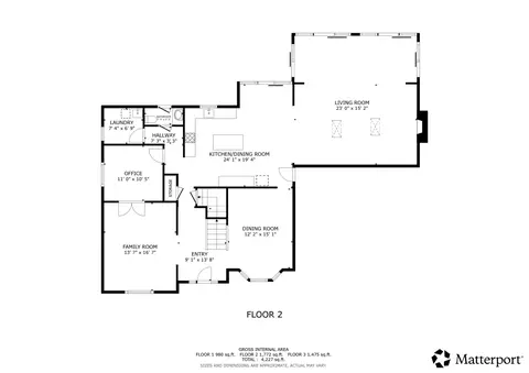 Floorplan - 24 Winners Cup Cir, Wheaton, IL 60189 photo 2 of 3