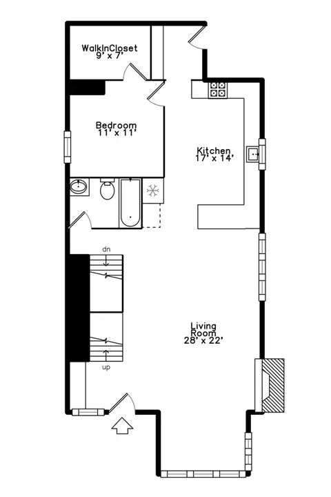 Floorplan - 624 E 90th Pl, Chicago, IL 60619 photo 1 of 4