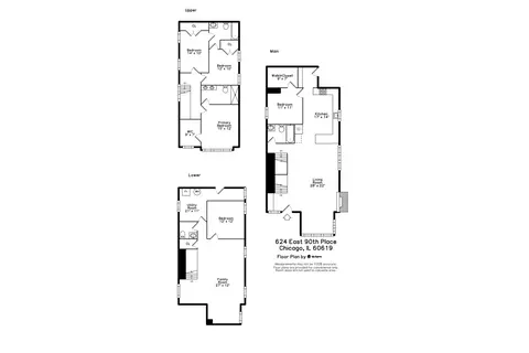 Floorplan - 624 E 90th Pl, Chicago, IL 60619 photo 4 of 4