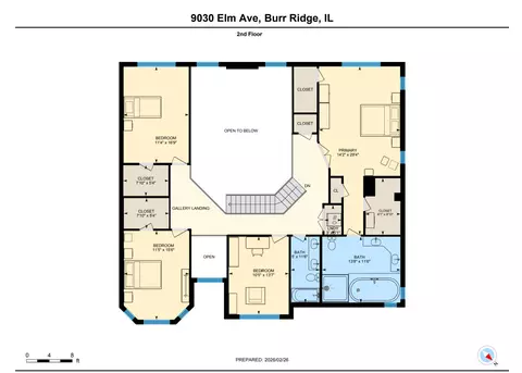 Floorplan - 9030 Elm Ave, Burr Ridge, IL 60527 photo 3 of 4