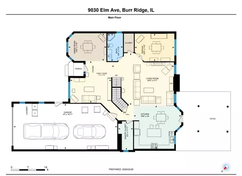Floorplan - 9030 Elm Ave, Burr Ridge, IL 60527 photo 2 of 4