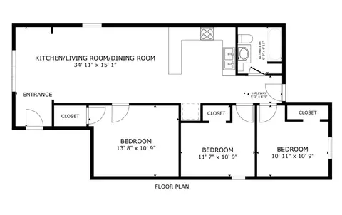 Floorplan - 7508 W 59th St, Summit, IL 60501 photo 2 of 3
