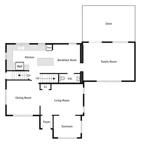 Floorplan - 418 E Hillside Ave, Barrington, IL 60010 photo 1 of 2