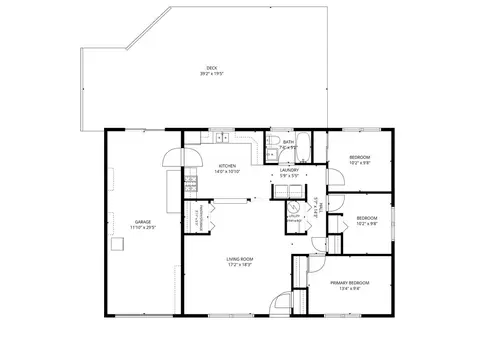 Floorplan - 200 W Jeffery Ave, Wheeling, IL 60090 photo 1 of 2