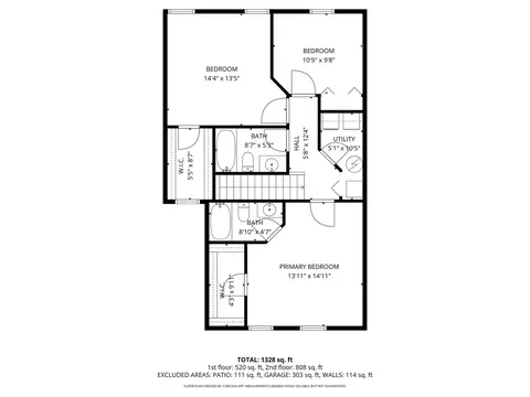 Floorplan - 2722 Evergreen Cir, Mchenry, IL 60050 photo 2 of 2