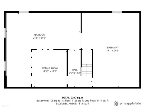 Floorplan - 1126 Crane Dr, Sleepy Hollow, IL 60118 photo 3 of 4