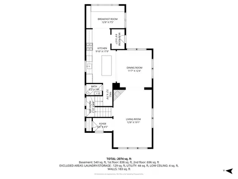 Floorplan - 347 Keystone Ave, River Forest, IL 60305 photo 1 of 4
