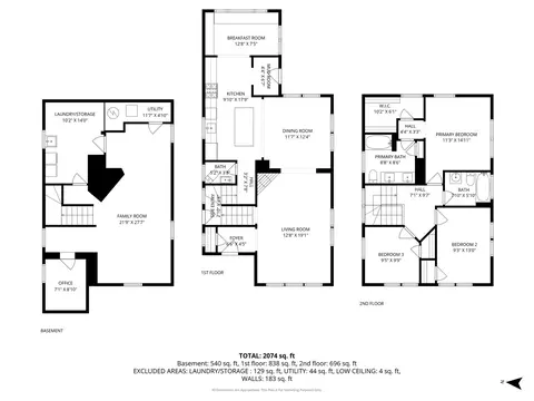 Floorplan - 347 Keystone Ave, River Forest, IL 60305 photo 4 of 4