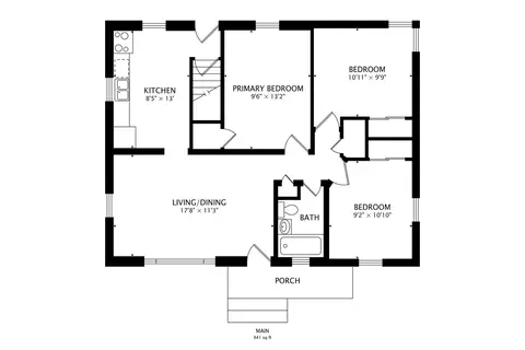 Floorplan - 223 Oneill St, Joliet, IL 60436 photo 1 of 2