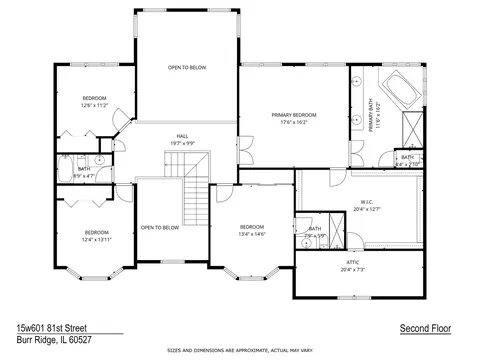Floorplan - 15 W601 81st St, Burr Ridge, IL 60527 photo 2 of 3