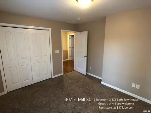 Bedroom - 305 E 307 E Mill St, Carbondale, IL 62901 photo 2 of 3