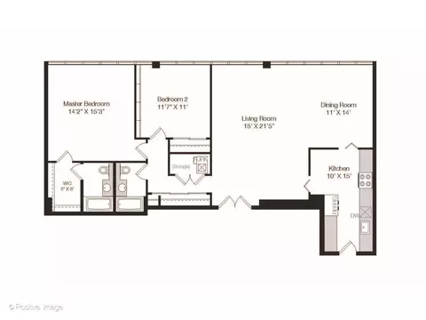 Floorplan - 1 E Schiller St #3C, Chicago, IL 60610 photo 1 of 1