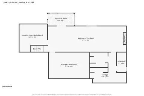 Floorplan - 3104 15th St A St, Moline, IL 61265 photo 2 of 3