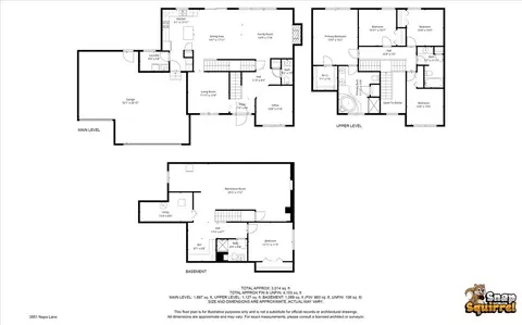 Floorplan - 3551 Napa Ln, Normal, IL 61761 photo 1 of 1