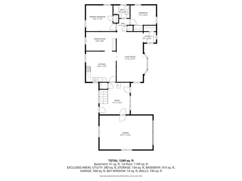 Floorplan - 1134 W Main St, Thomson, IL 61285 photo 1 of 2