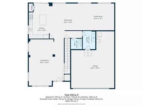Floorplan - 1975 Merlot Ct, Wheeling, IL 60090 photo 1 of 3