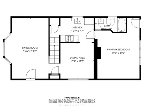 Floorplan - 2111 S 24th Ave, Broadview, IL 60155 photo 2 of 4
