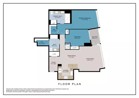 Floorplan - 60 E Monroe St #1903, Chicago, IL 60603 photo 1 of 1