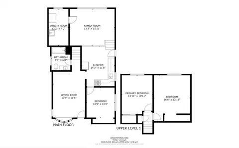 Floorplan - 7705 W 80th Pl, Bridgeview, IL 60455 photo 1 of 1