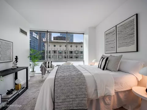 Bedroom - 8 E Randolph St #1208, Chicago, IL 60601 photo 2 of 2