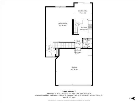 Floorplan - 2466 Amber Ln, Elgin, IL 60123 photo 1 of 3