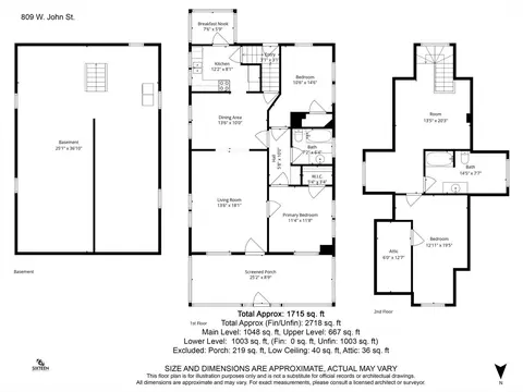 Floorplan - 809 W John St, Champaign, IL 61820 photo 1 of 1