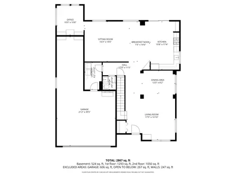Floorplan - 1675 Rosehall Ln, Elgin, IL 60123 photo 2 of 4