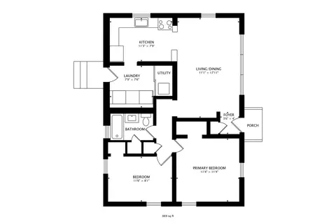 Floorplan - 315 S Morgan Ave, Wheaton, IL 60187 photo 1 of 1