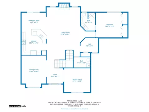 Floorplan - 9875 Aster Cv, Saint John, IN 46373 photo 1 of 3