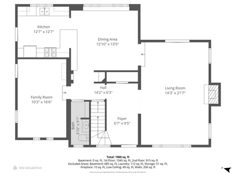 Floorplan - 6600 N Lehigh Ave, Chicago, IL 60646 photo 1 of 3