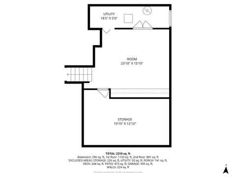 Floorplan - 3122 Sandy Ln, Glenview, IL 60026 photo 1 of 4