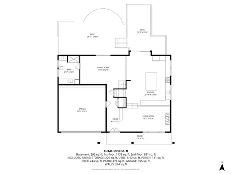 Floorplan - 3122 Sandy Ln, Glenview, IL 60026 photo 4 of 4