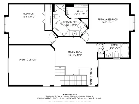Floorplan - 3800 Ashley Ct, Rolling Meadows, IL 60008 photo 2 of 3