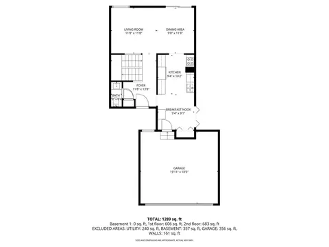 Floorplan - 302 Linden Ln, Wheeling, IL 60090 photo 1 of 4