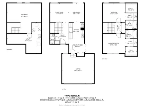 Floorplan - 302 Linden Ln, Wheeling, IL 60090 photo 4 of 4
