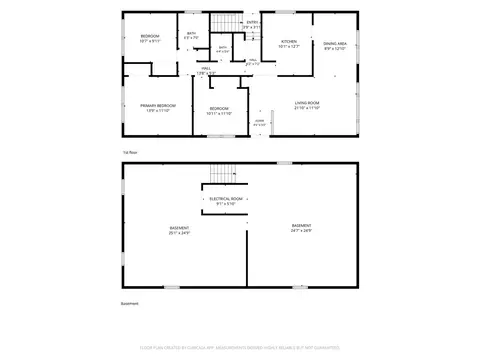 Floorplan - 14841 Trumbull Ave, Midlothian, IL 60445 photo 3 of 3