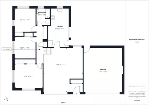 Floorplan - 9275 Clancy Dr, Des Plaines, IL 60016 photo 1 of 3