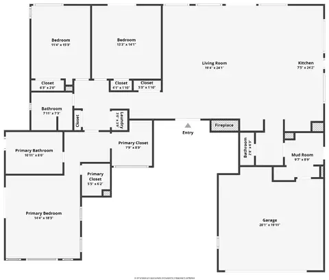 Floorplan - 623 Echo Ln, Glenview, IL 60025 photo 1 of 1