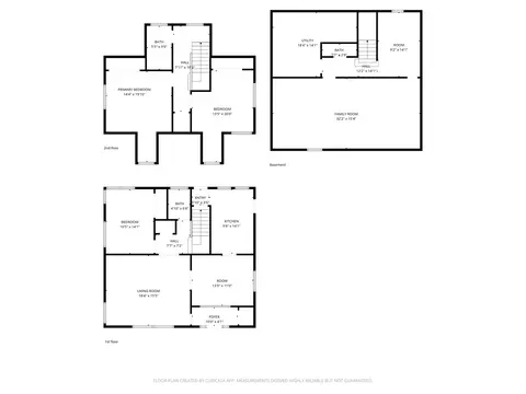 Floorplan - 853 Orange St, Elgin, IL 60123 photo 1 of 4