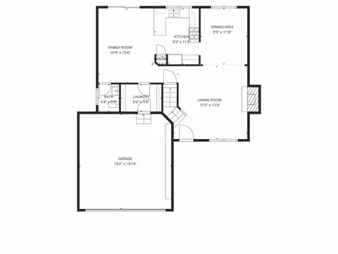 Floorplan - 1268 Spaulding Rd, Bartlett, IL 60103 photo 1 of 4