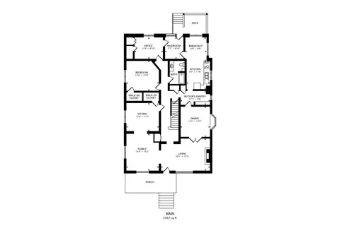 Floorplan - 283 Bartram Rd, Riverside, IL 60546 photo 1 of 4