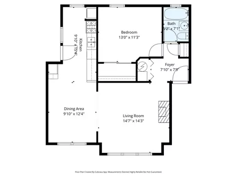 Floorplan - 4209 N Keystone Ave #2W, Chicago, IL 60641 photo 1 of 1