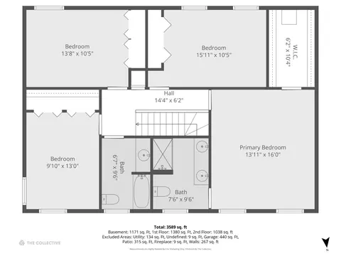 Floorplan - 4233 Oaksbury Ln, Rolling Meadows, IL 60008 photo 2 of 3