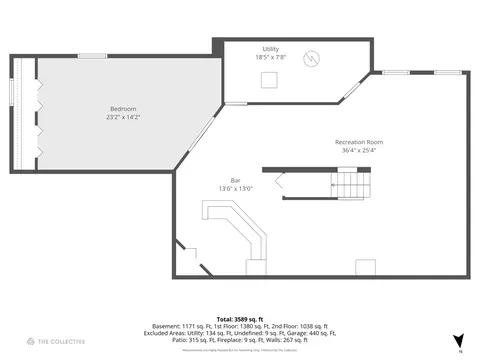 Floorplan - 4233 Oaksbury Ln, Rolling Meadows, IL 60008 photo 3 of 3