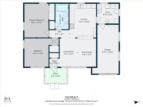 Floorplan - 4618 Custer Ave, Brookfield, IL 60513 photo 1 of 1