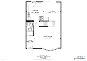 Floorplan - 8829 Robin Dr #B, Des Plaines, IL 60016 photo 2 of 3