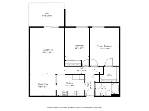 Floorplan - 640 Murray Ln #111, Des Plaines, IL 60016 photo 1 of 1