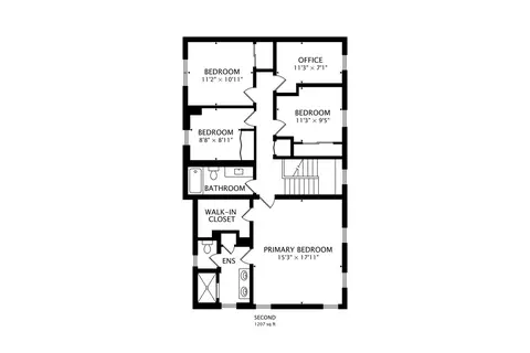 Floorplan - 4444 Westbridge Ct, Hoffman Estates, IL 60192 photo 2 of 2