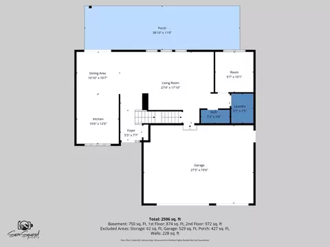 Floorplan - 2813 Twin Falls Dr, Plainfield, IL 60586 photo 4 of 4