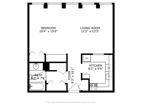Floorplan - 111 E Chestnut St #21B, Chicago, IL 60611 photo 1 of 1